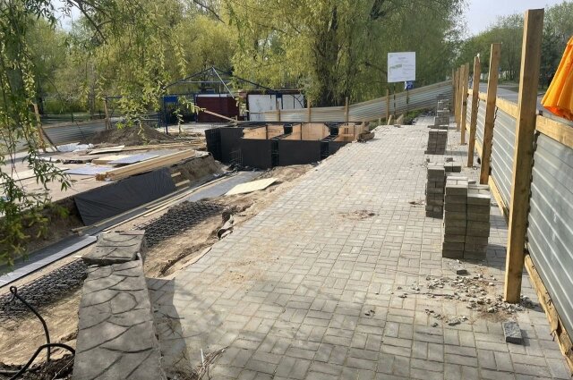    По условиям заключенных контрактов, все должно быть готово до 1 сентября 2023 года. Фото: Администрация города Омска