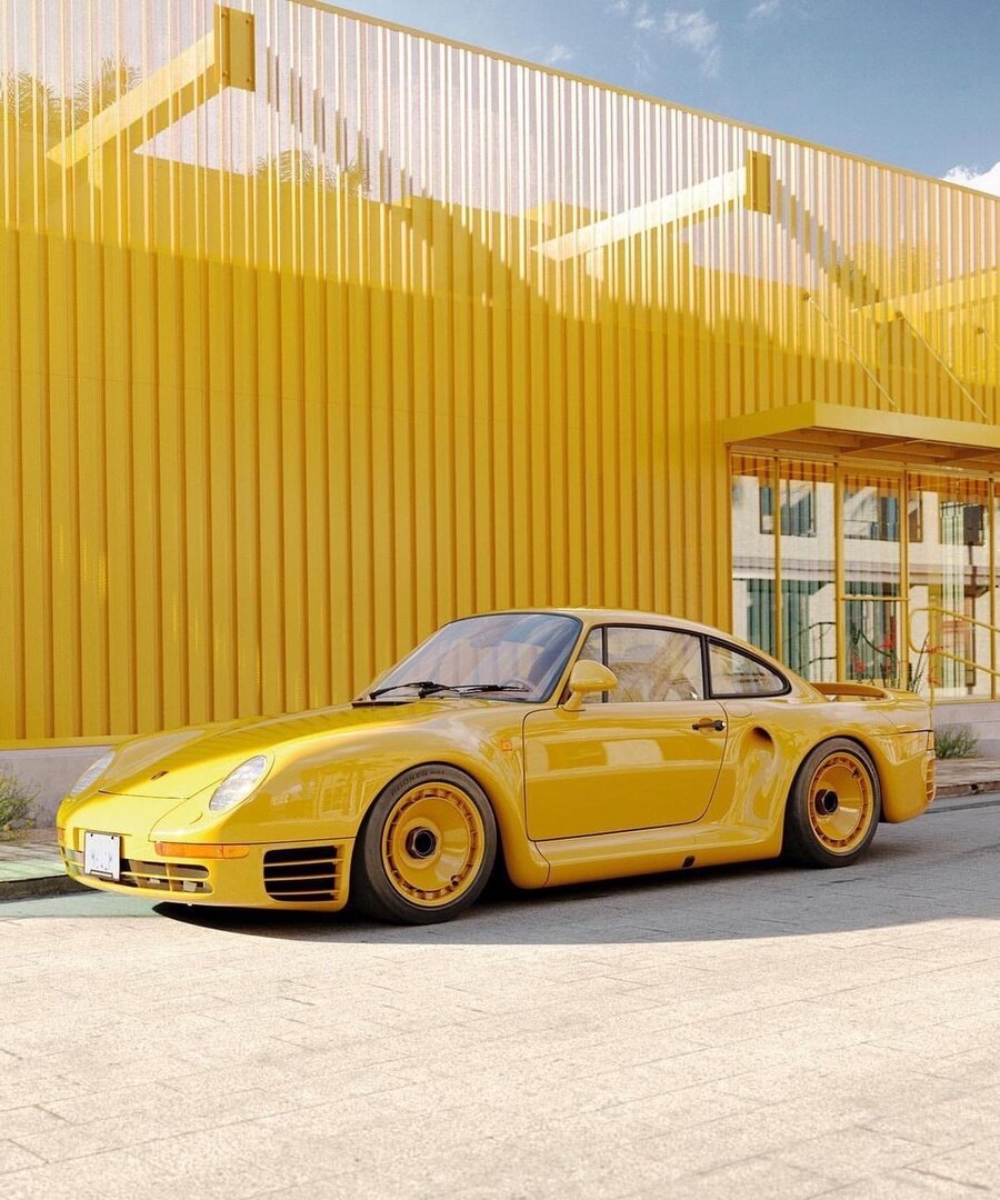 Porsche 959 Front