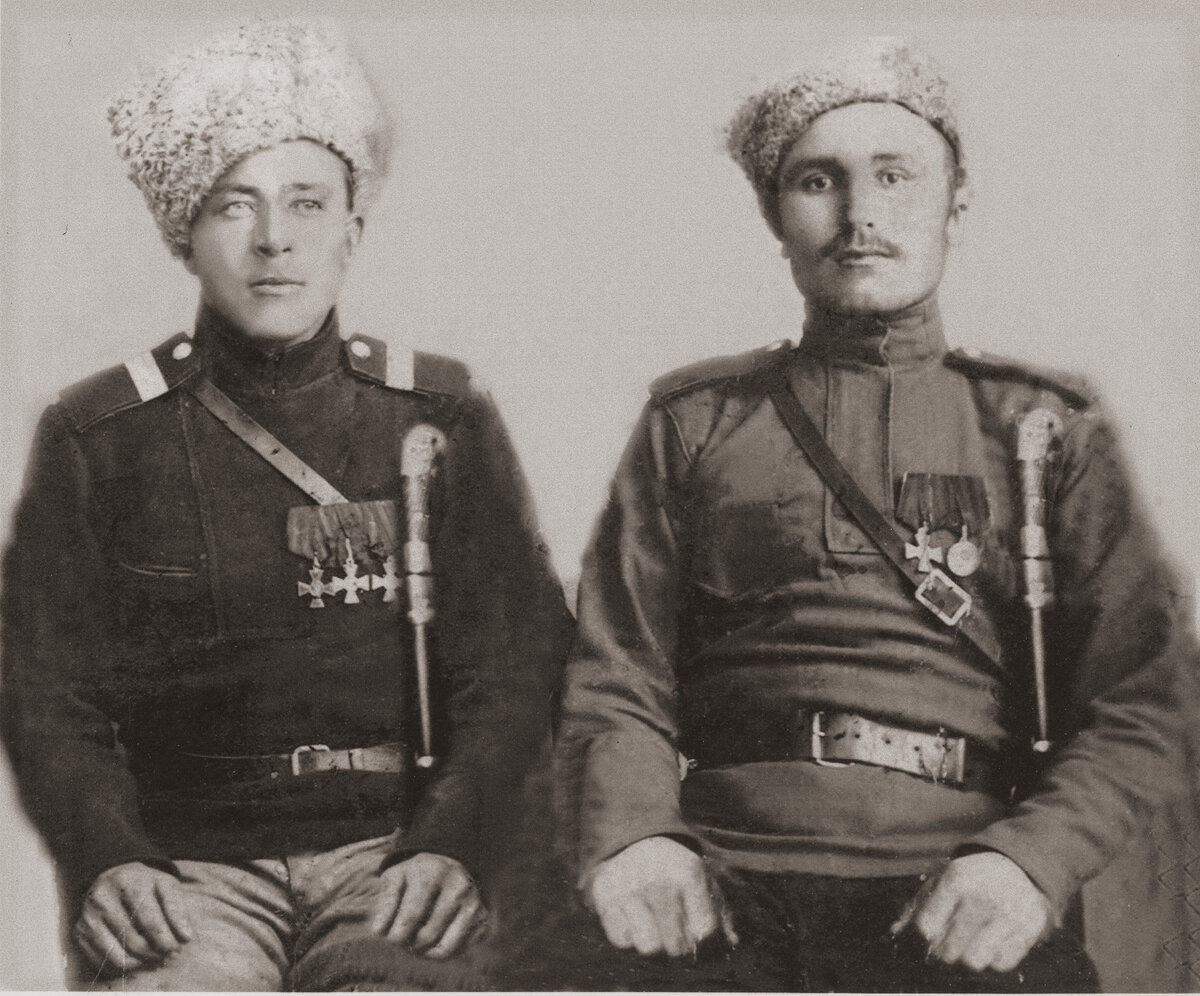 Казаки -забайкальцы георгиевские кавалеры