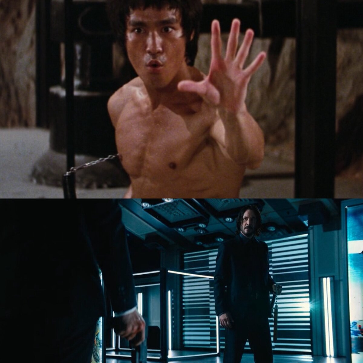 За нунчаки 5 балов от Брюса Ли