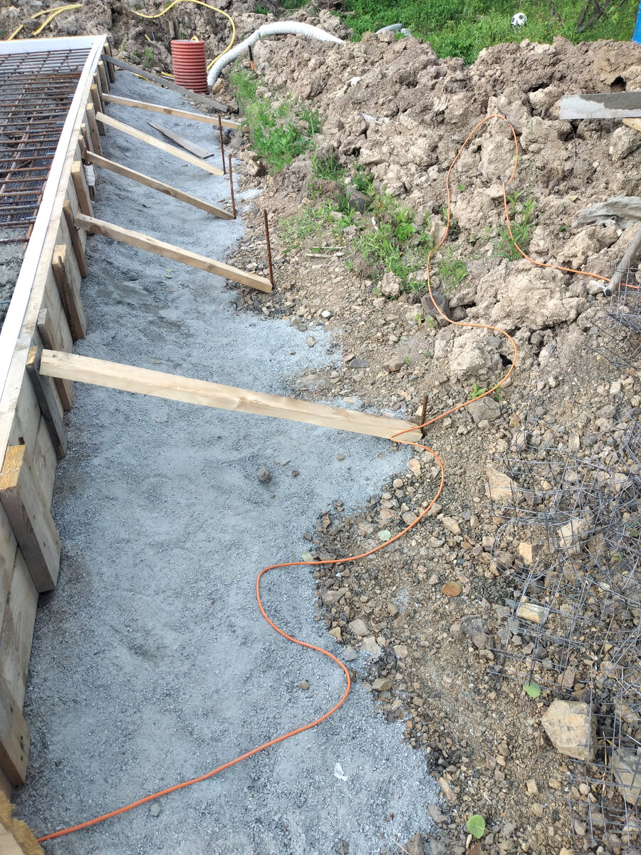 Фиксация опалубки