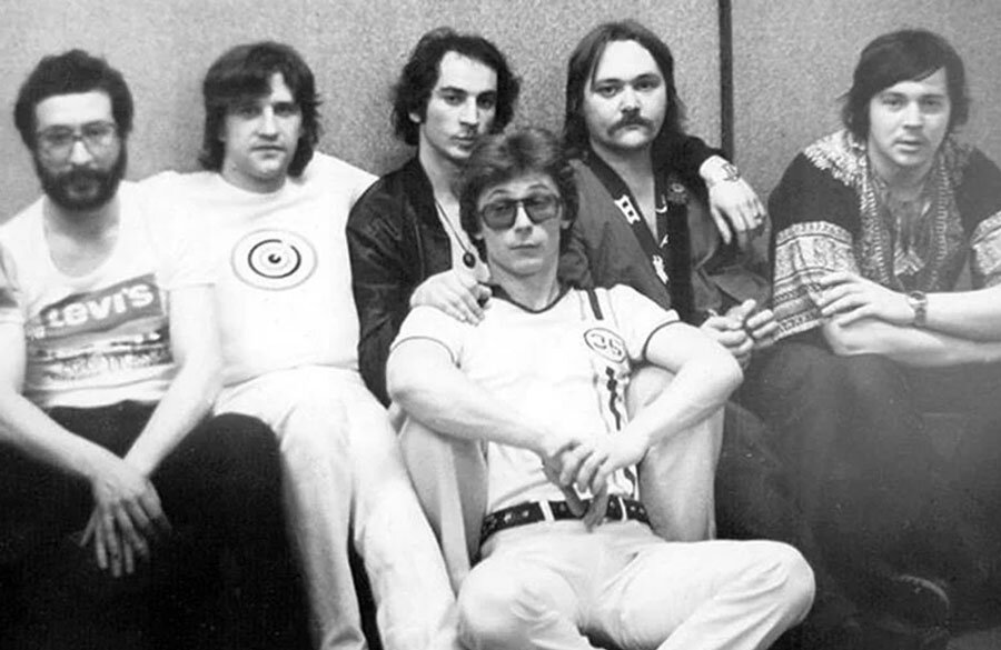 Группа "Аракс". Слева - Евгений Маргулис