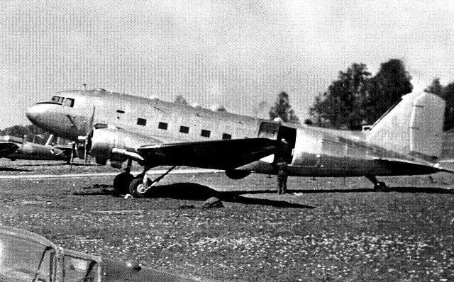 Тр79 Шведских ВВС (модификация Douglas DC-3).1951 год