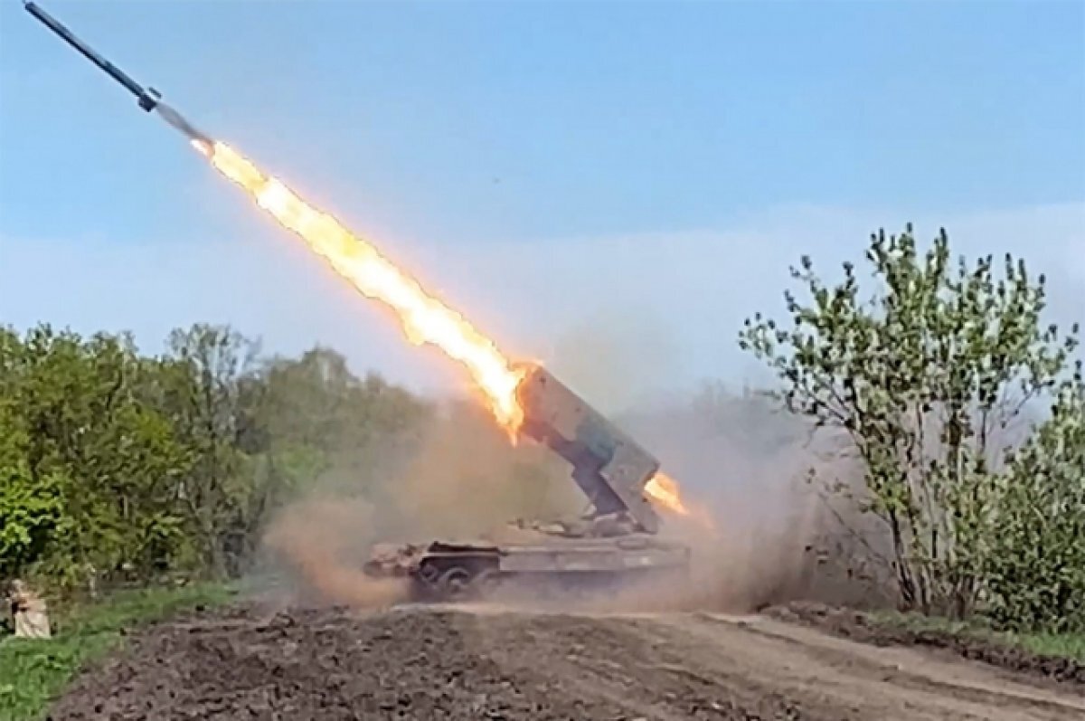    Один расчёт ТОС «Солнцепёк» остановил наступление подразделения ВСУ