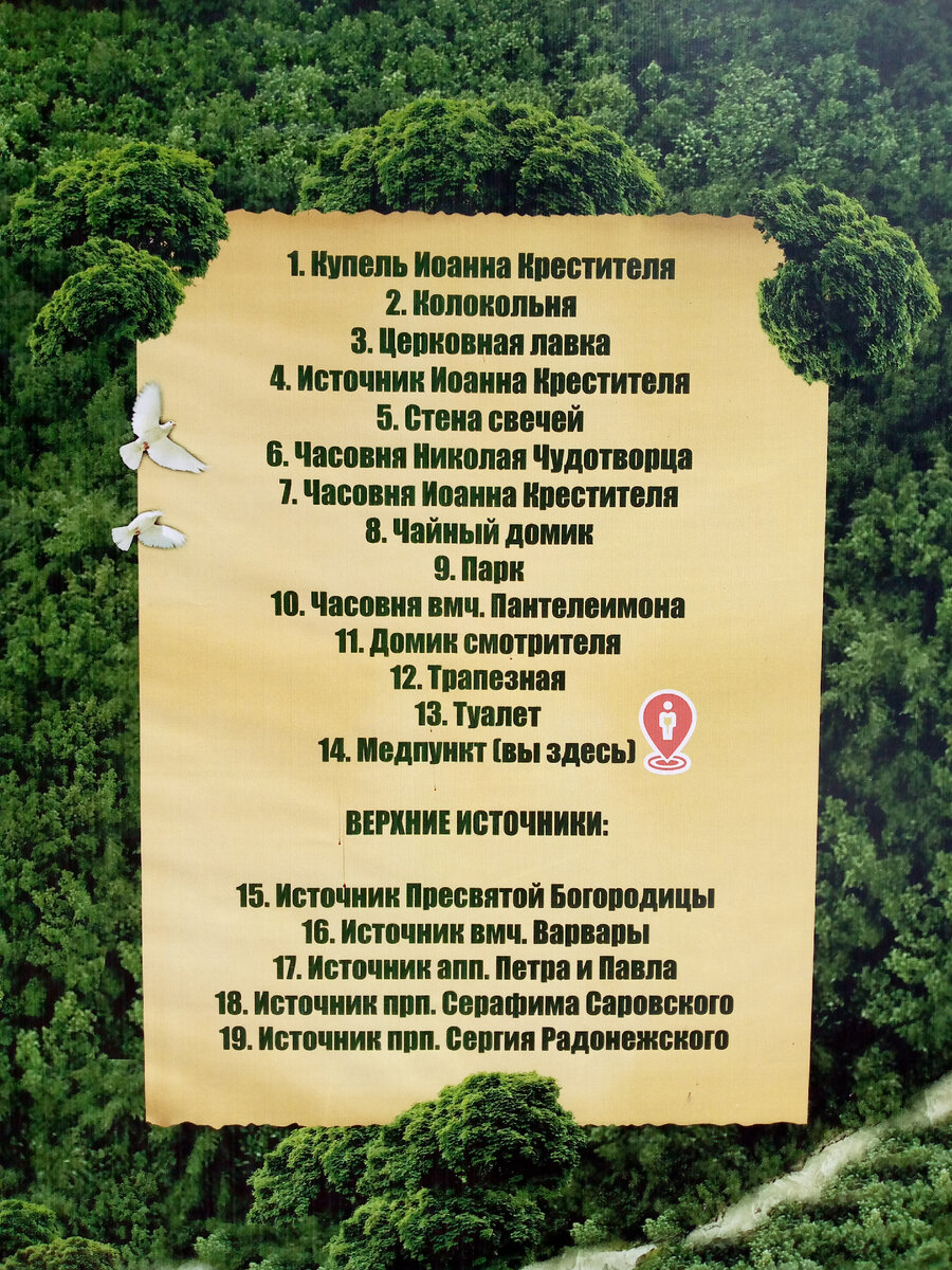 Главные локации комплекса