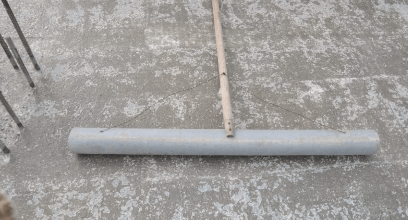 Упрощённый вариант швабры для бетона