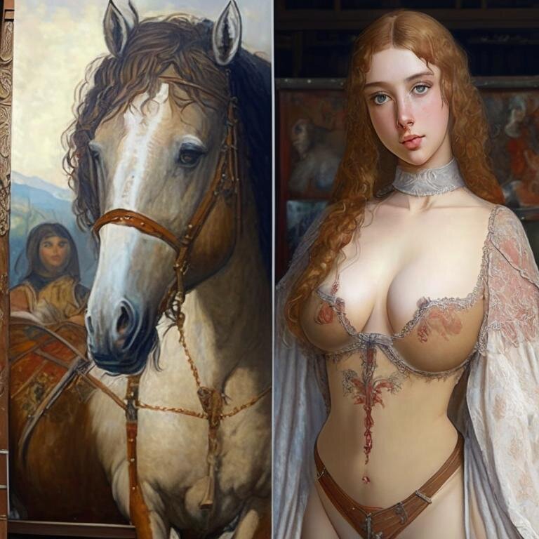 Красивые девушки ожидающие своих рыцарей в замках 👋