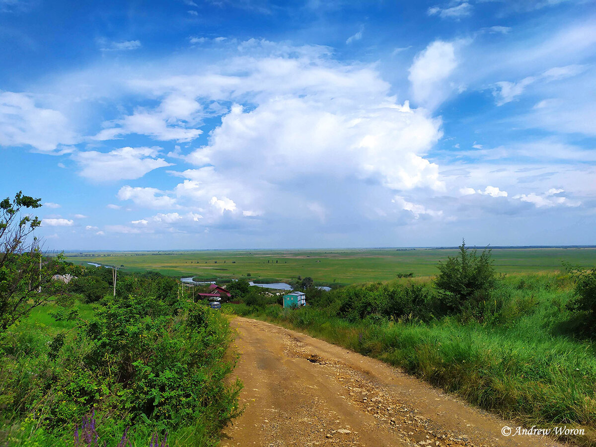 Хутор Александровка, вид на пойму