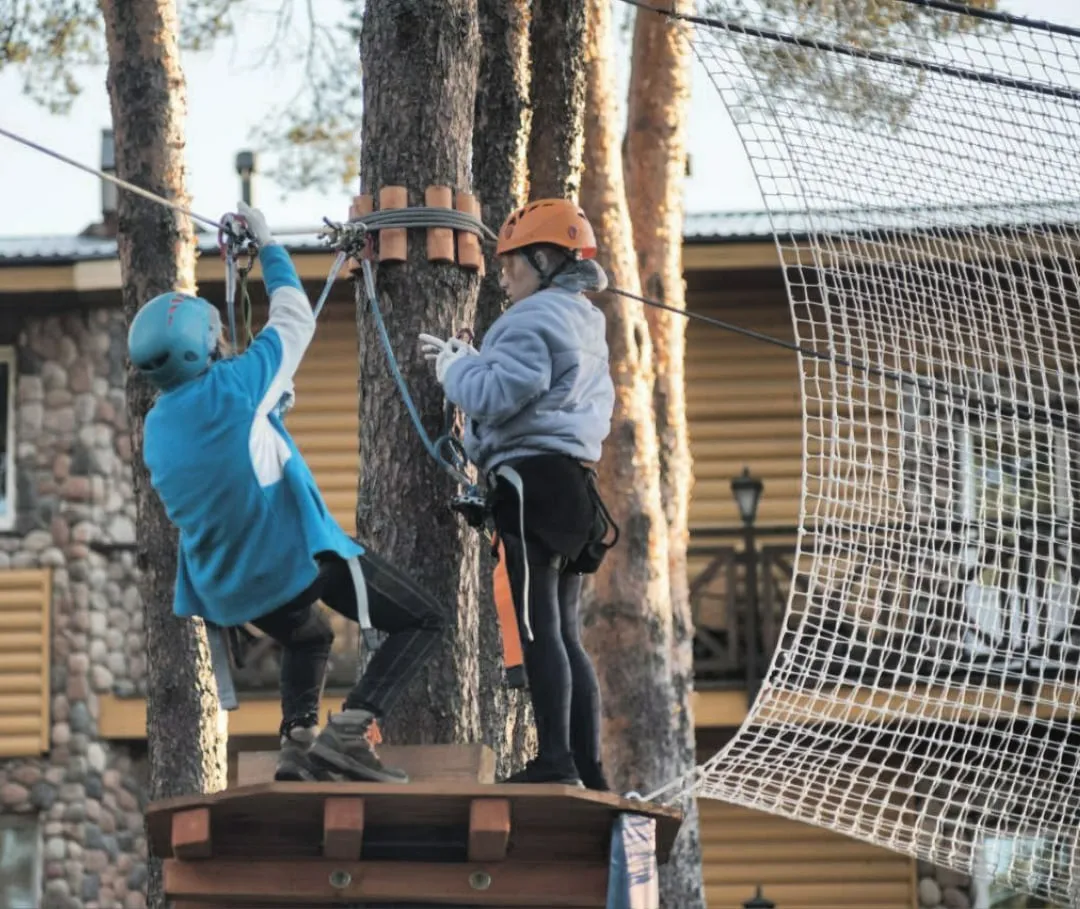 Веревочный парк птицы и пчелы