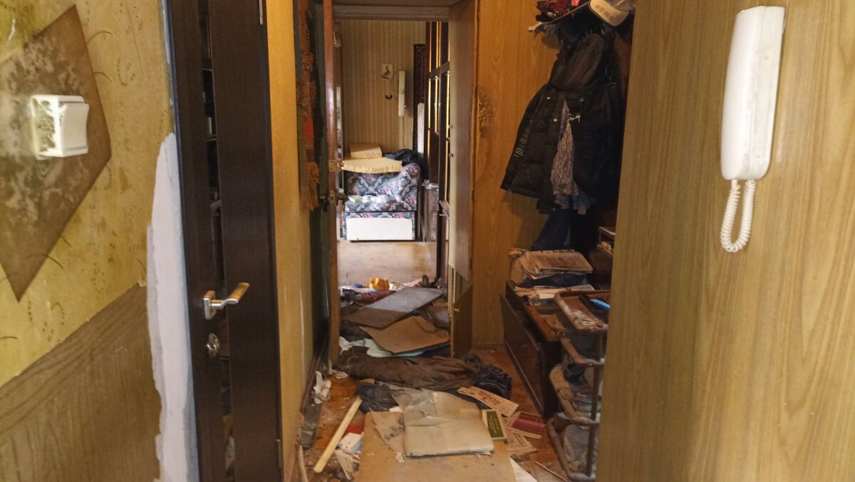 заваленное место смерти