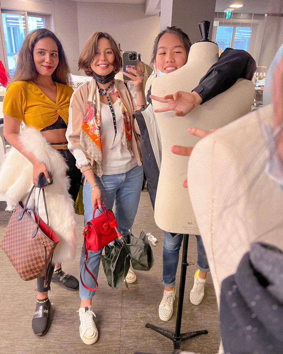 селфи в институте 