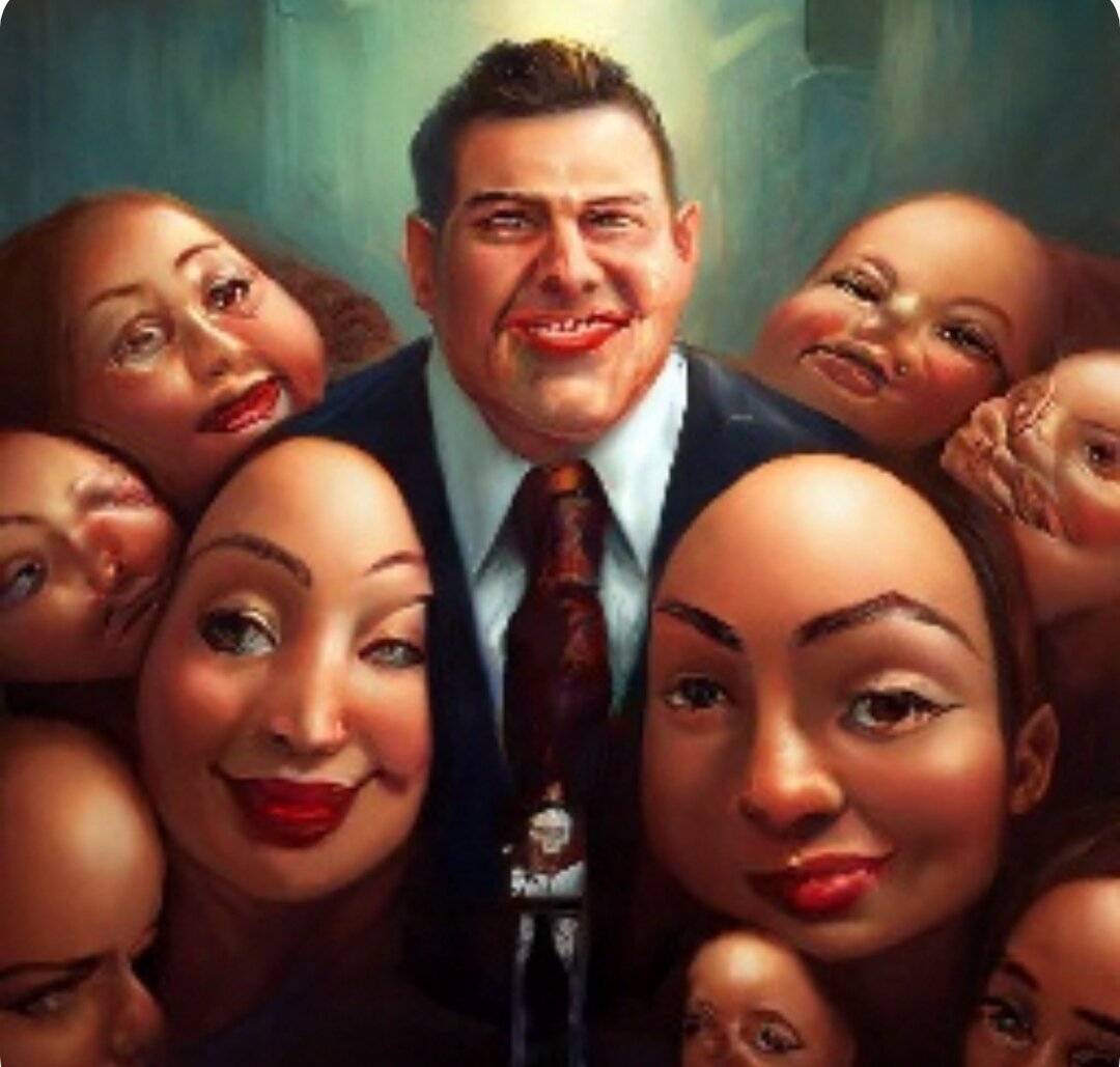 Этот сюр нарисован нейросетью 😂😂😂