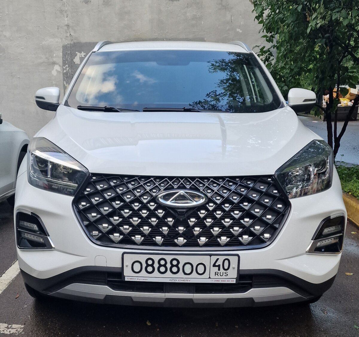 Припарковался.