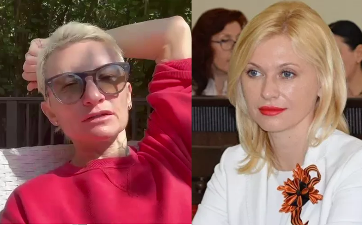 Слева Арбенина, справа Стенякина 