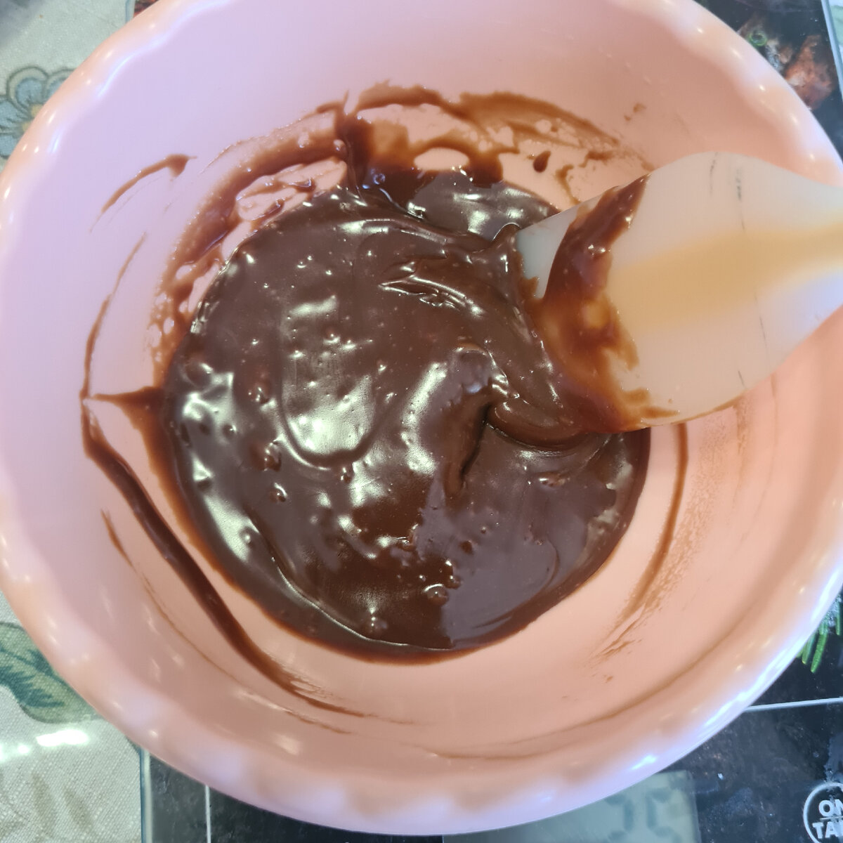 Подтеки для торта из шоколада