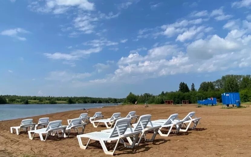     Пляж в СК «Чекерил»