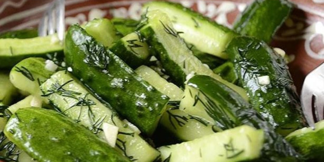 Маринованные огурцы за пол часа!