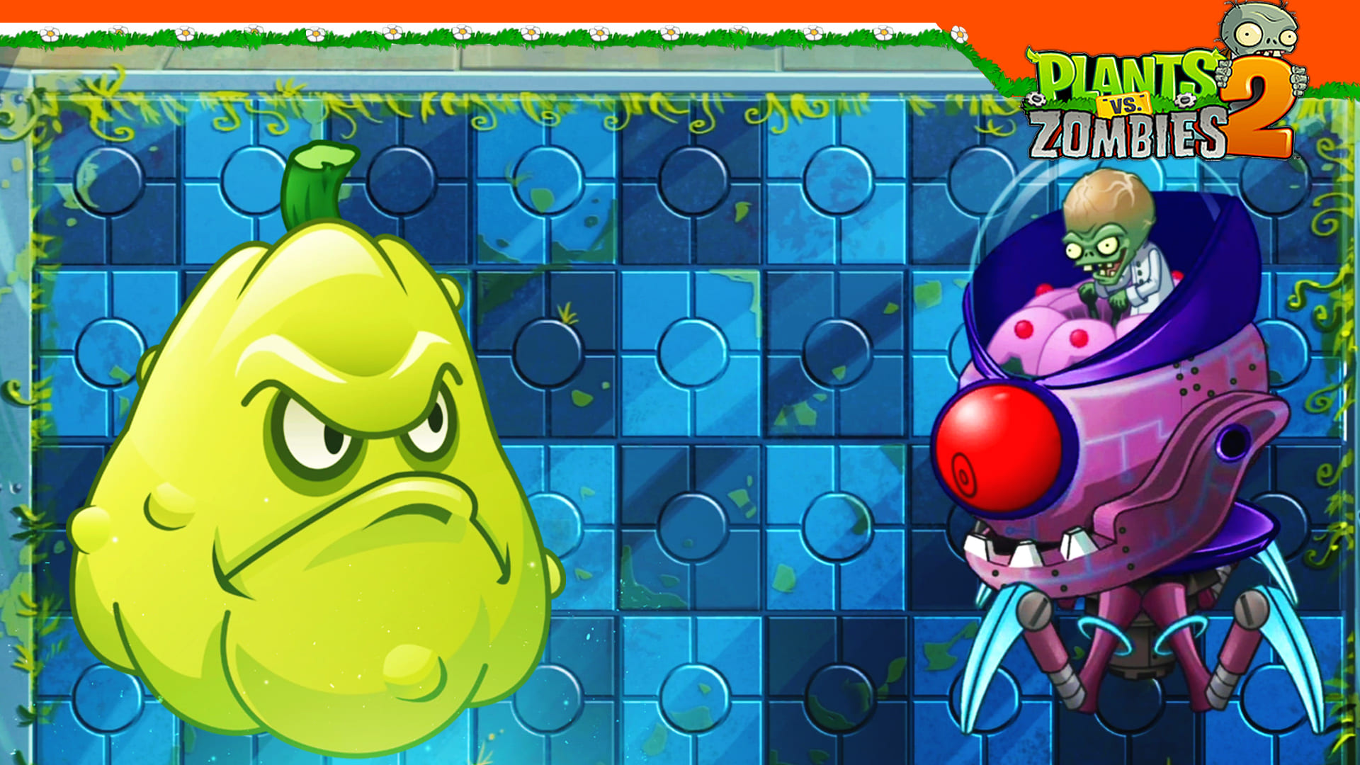 😈 НОВЫЙ ЗОМБОСС В ДАЛЕКОМ БУДУЩЕМ 2.0 ХАРД 💣 Plants vs Zombies 2 Растения  против зомби 2 Прохождение