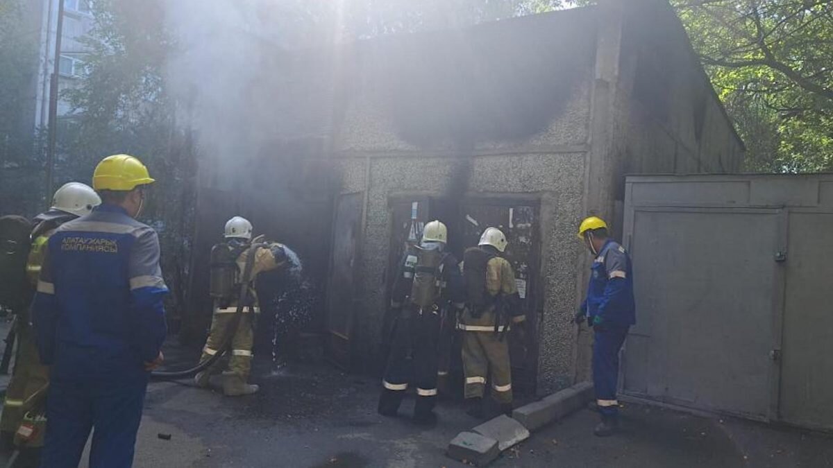    Фото: ДЧС Алматы Август Макаров