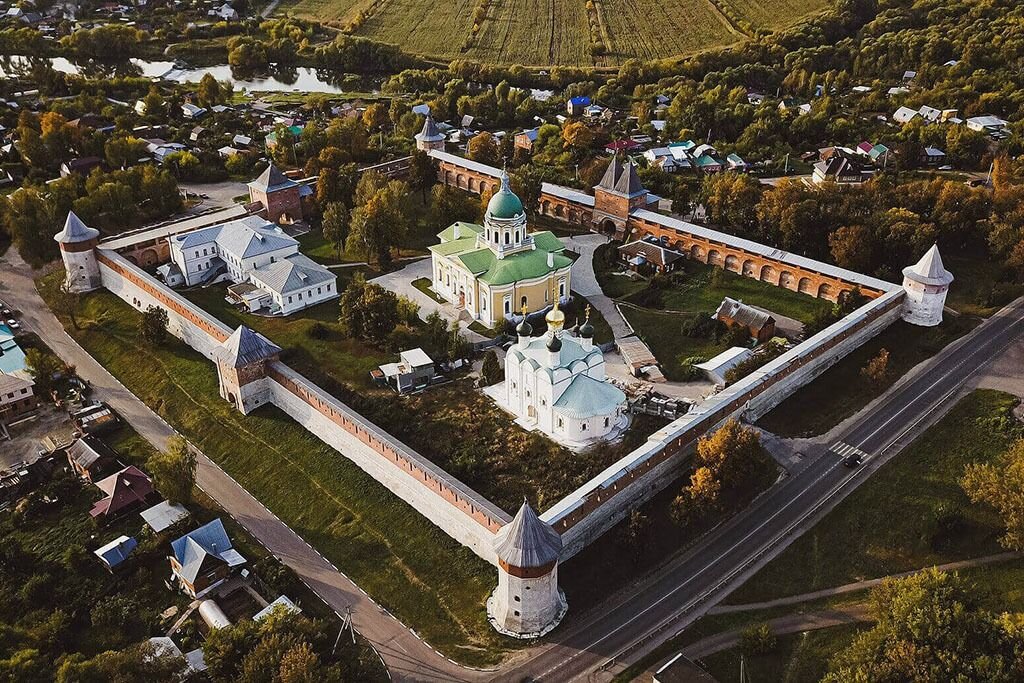 Вид сверху. Фото с официального сайта Зарайского кремля