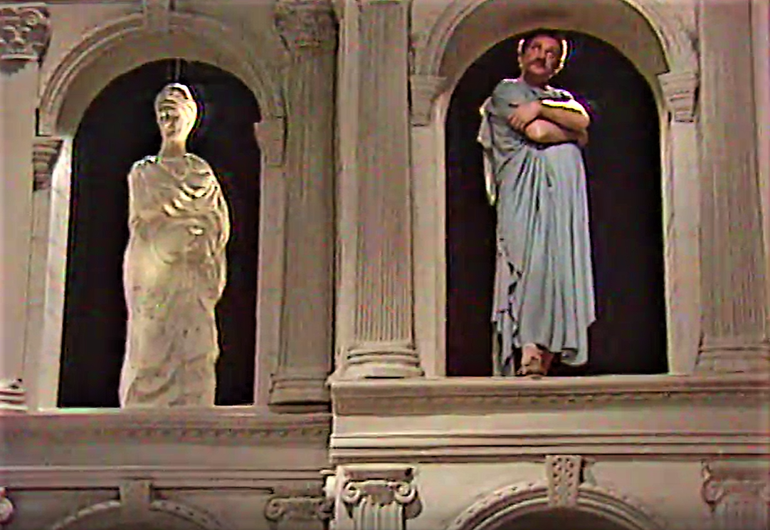 Кадр из телеспектакля "Джентльмены из Конгресса" (1982)