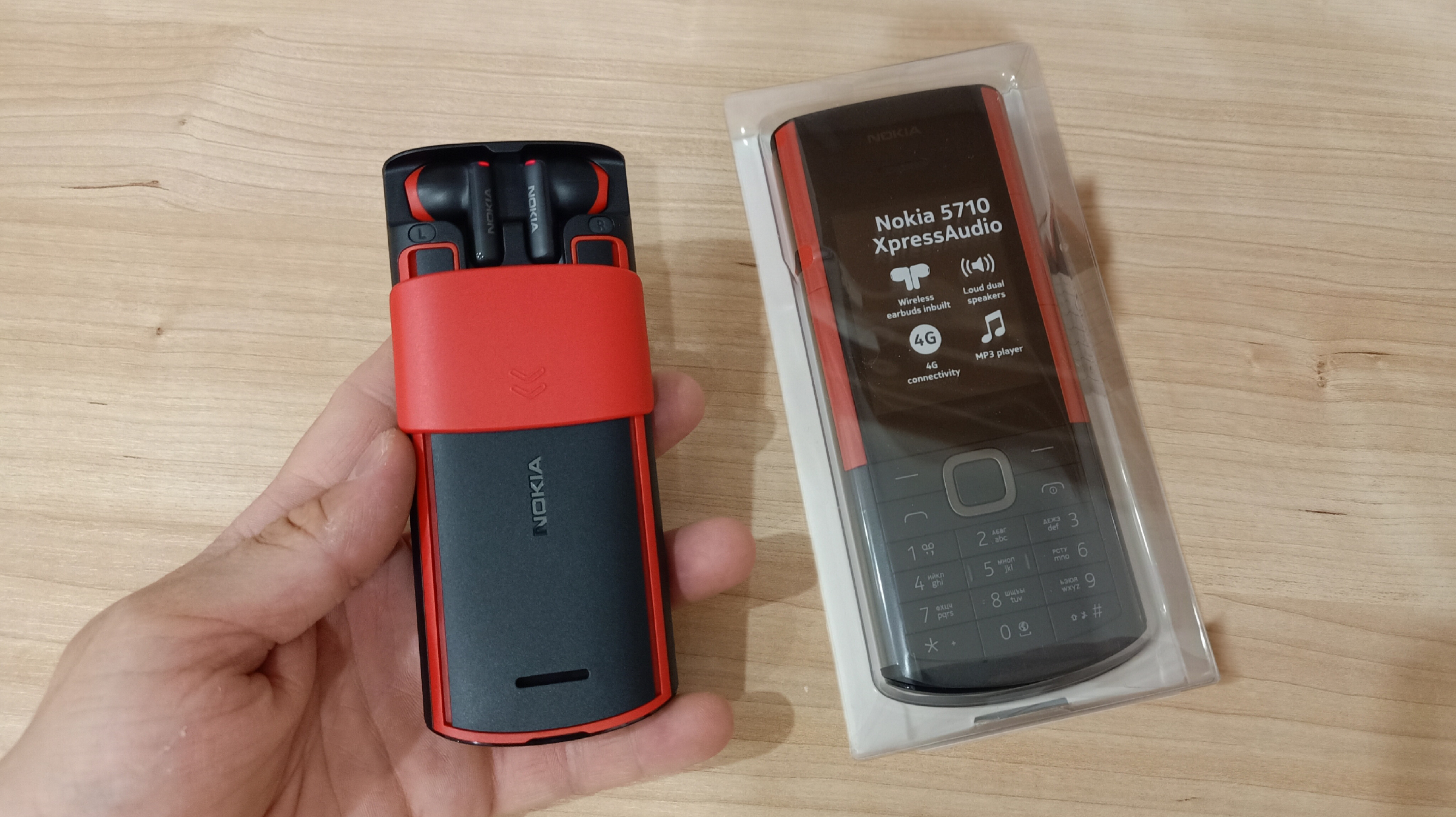 NOKIA 5710 Xpress Audio с наушниками