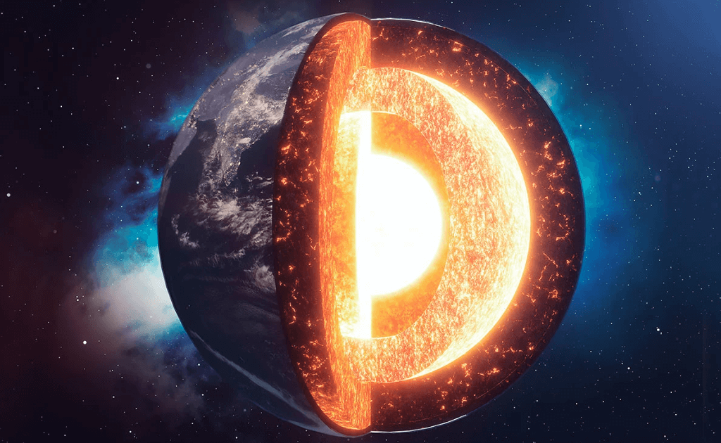    Ученые выяснили какую поверхность и внутреннюю структуру имеет внутреннее ядро Земли