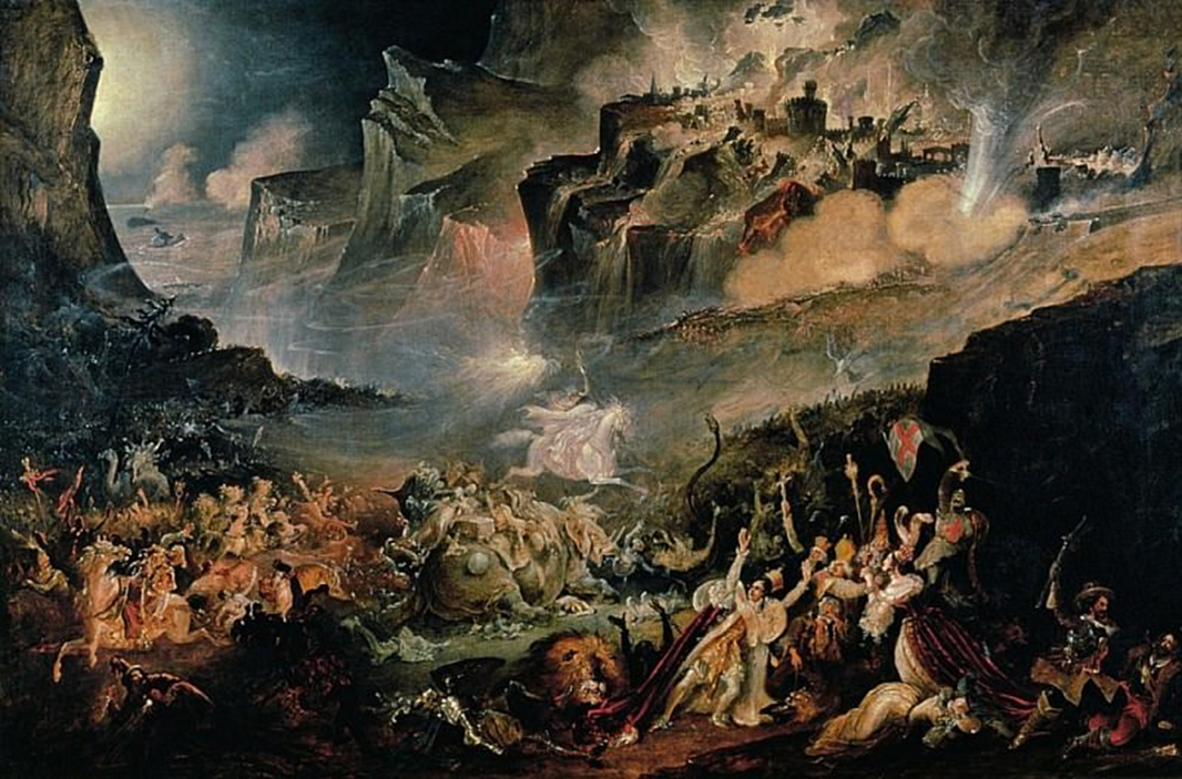Ад в греческой мифологии. Джон Мартин (1789-1854). Джон Мартин художник Помпеи. Джон Мартин тартар. Джон Мартин потоп.