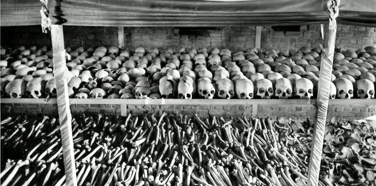 Глобальный геноцид русских, аллегория.