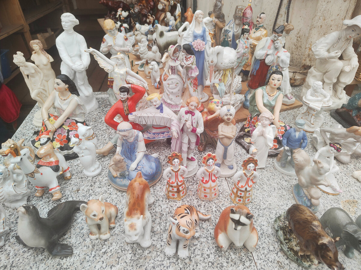 Изучаем ассортимент советского фарфора на примерах с барахолки. Рынок ...