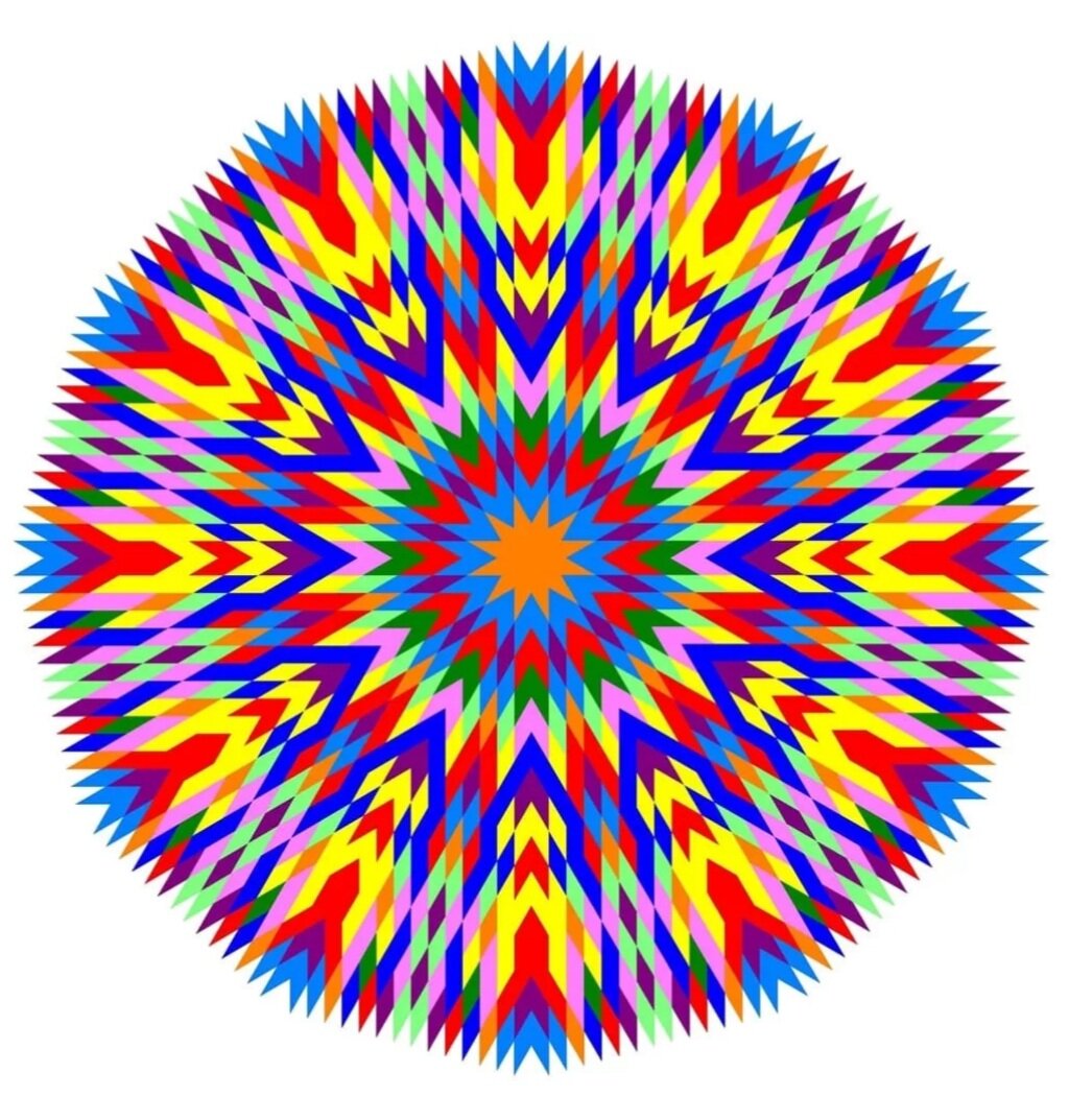 Использование мандалы для снятия головной боли