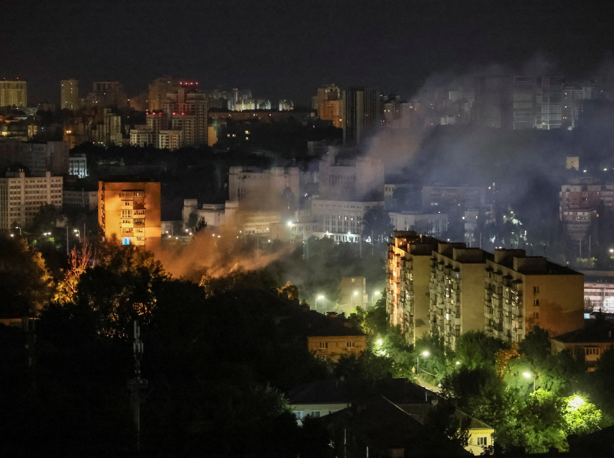 Наши атаковали киев сегодня