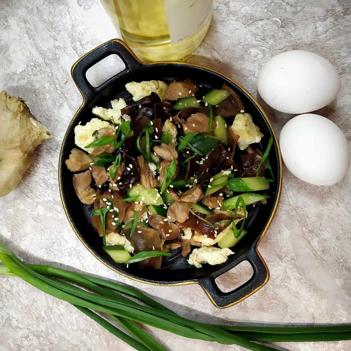 Свинина Мушу (Му Шу)