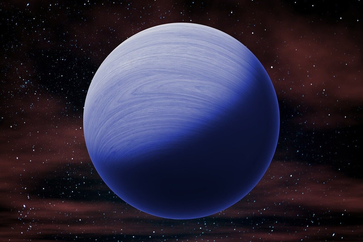 Синяя планета солнечной системы. Нептун (Планета). Планета Нептун с Нептуном. Планеты гиганты Нептун. Нептун голубая Планета.