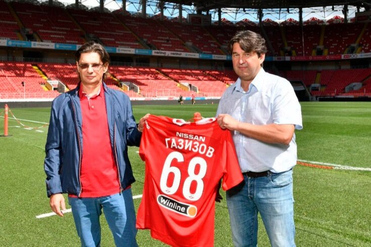 Леонид Федун (слева) и Шамиль Газизов. Фото - ФК «Спартак».