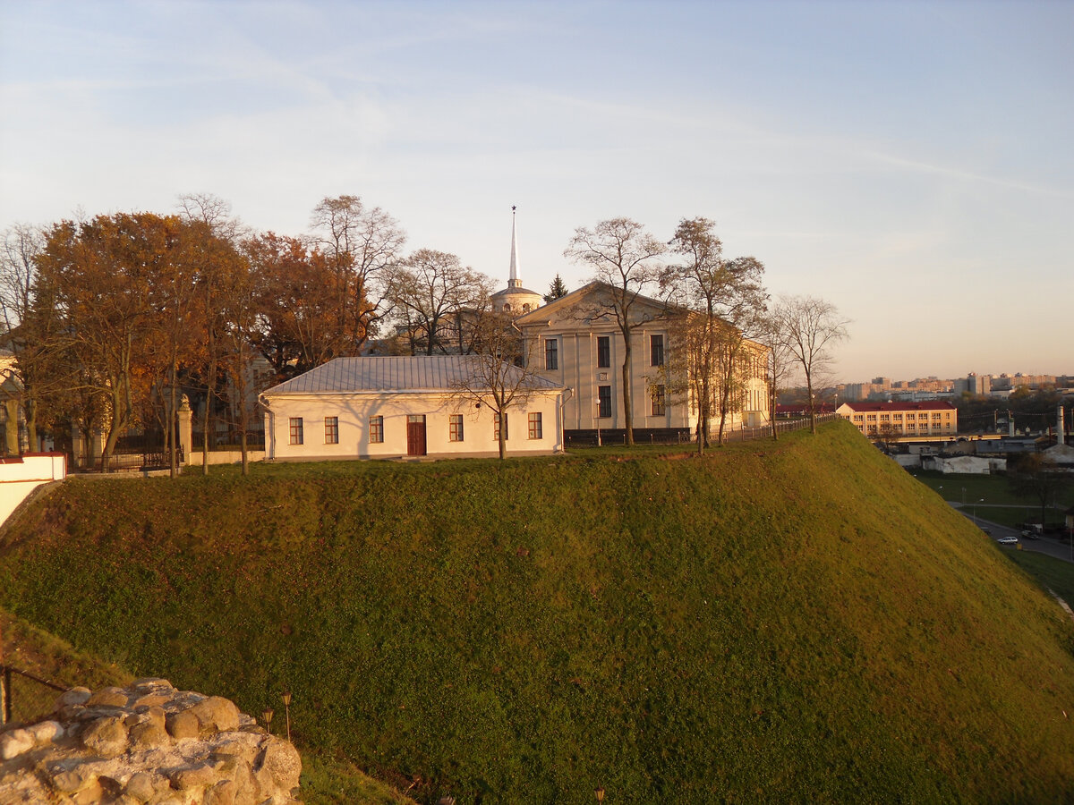 Новый замок в Гродно. Очень старое фото автора