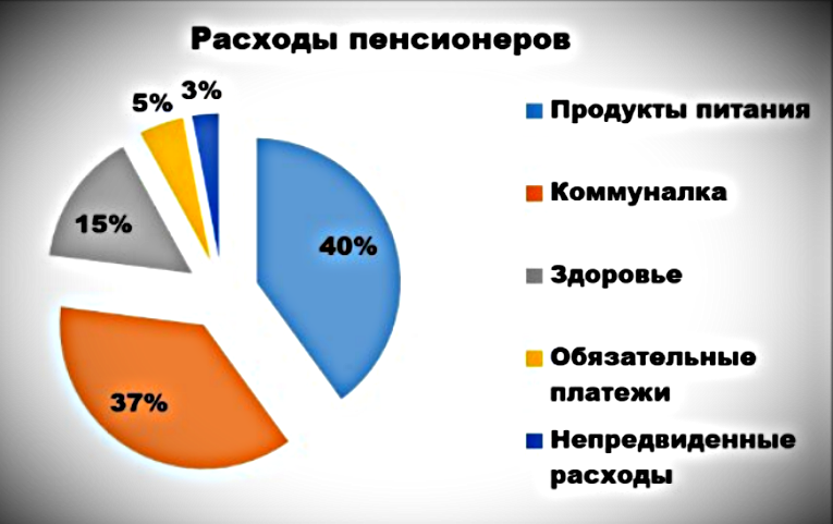 Такая картина расходов пенсионеров сложилась в 2023 году