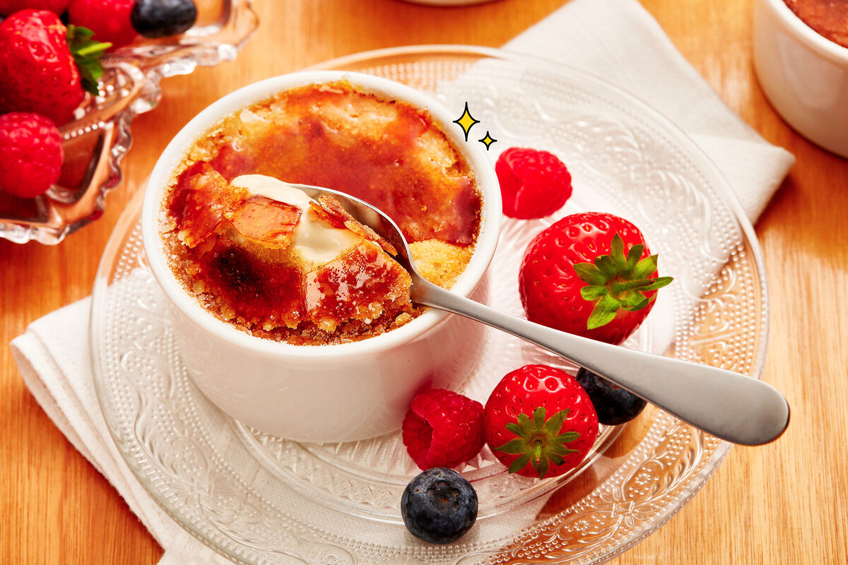     Крем-брюле: рецепт нежного французского десерта