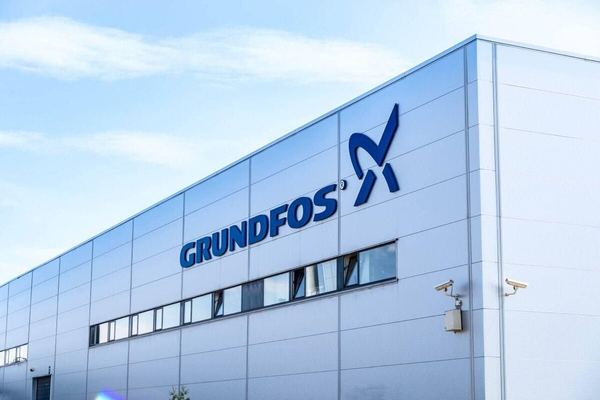 Завод Grunfos в деревне Лешково близ Павловской Слободы
