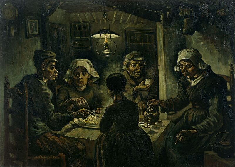 Едоки картофеля, 1885 год