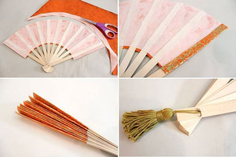 Сшить веер из ткани своими руками: выкройка, схемы и описание