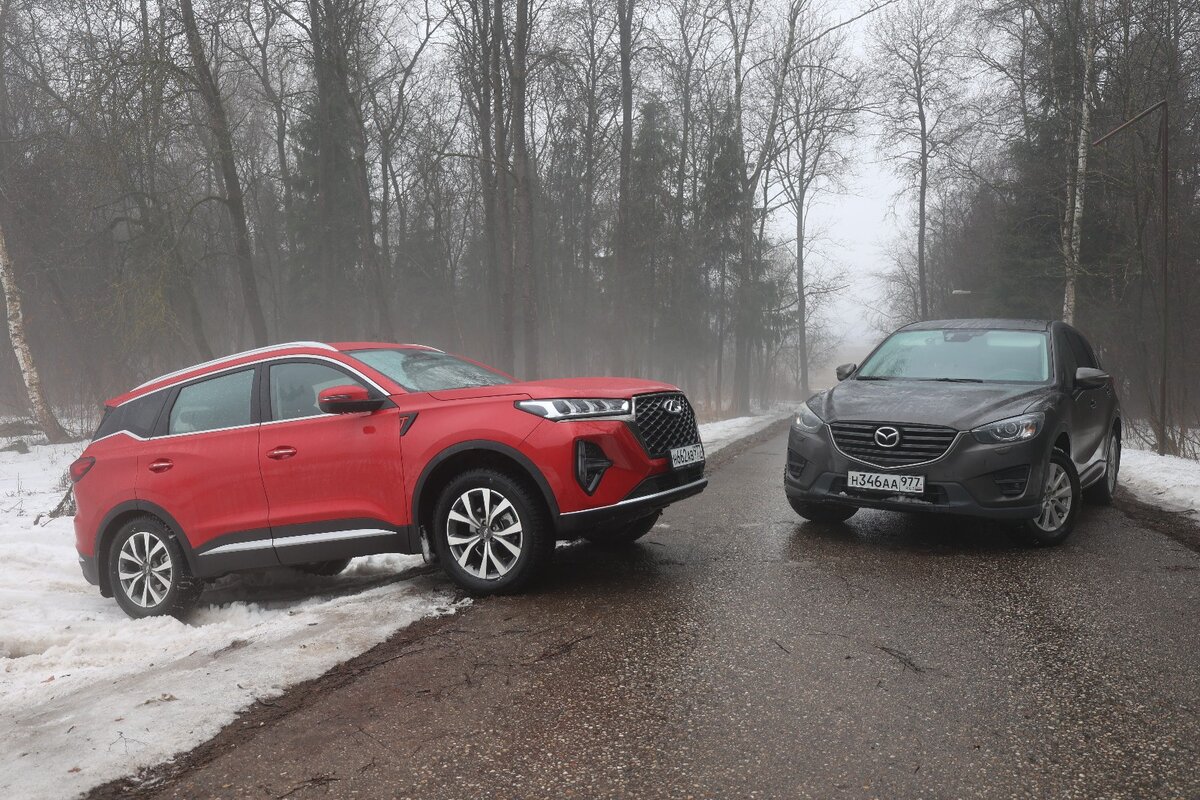 Chery Tiggo 7 Pro Max против Mazda CX-5