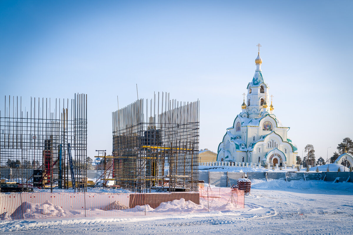 Строительство образовательного центра в г.Когалым Лукойл Западная-Сибирь.  База строящихся объектов | NefteGazPro.RU | Дзен