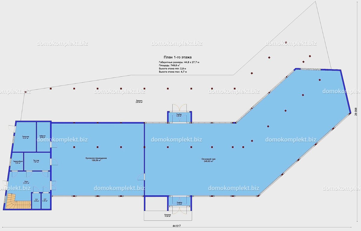 Проект дома из СИП панелей «Горки»
