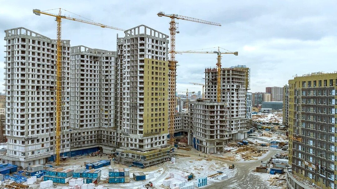 ЖК «Символ» – аэросъемка Новострой-М