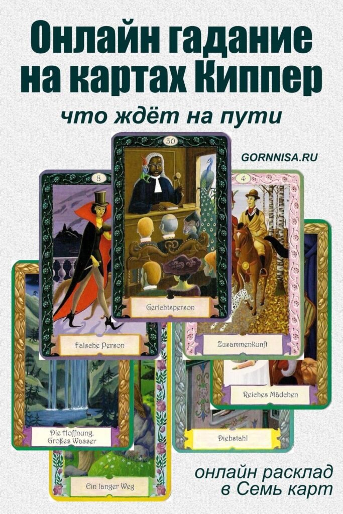    Онлайн гадание на картах Киппер — что ждёт на пути Pavlov A