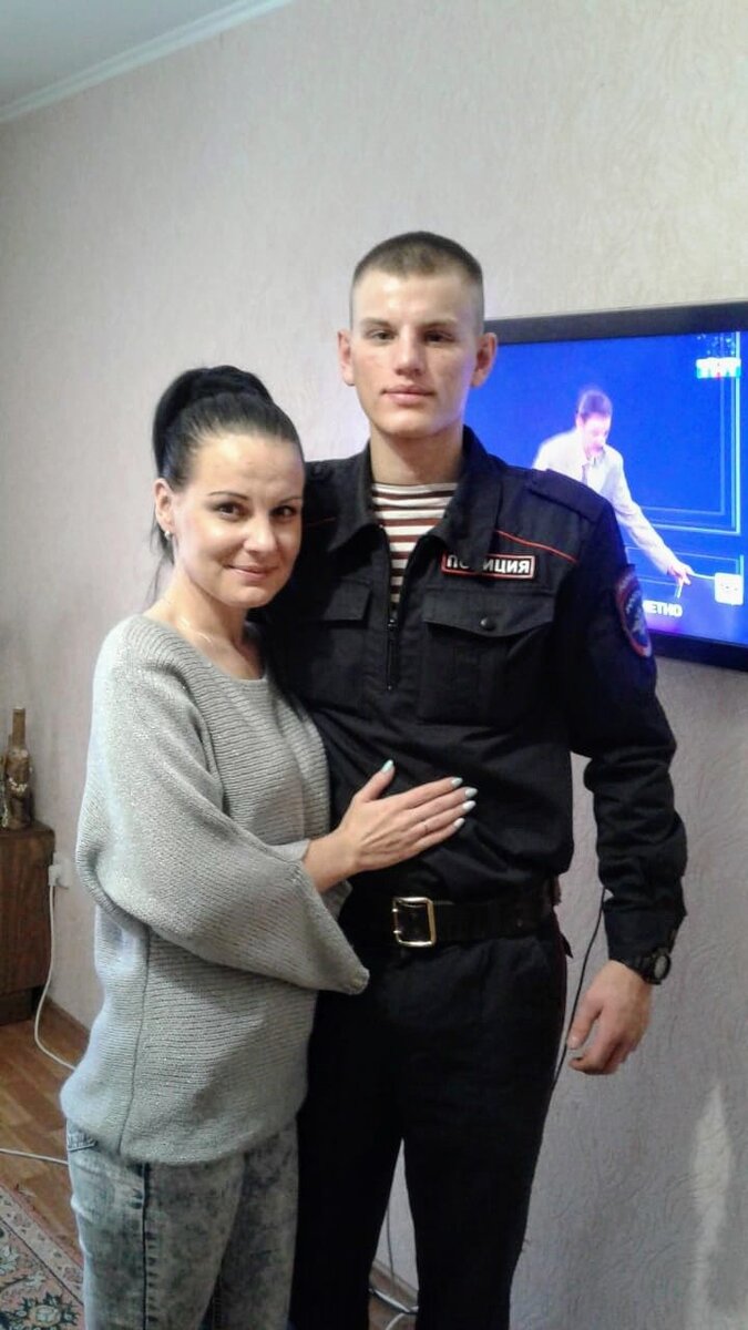 Автор статьи с супругом 