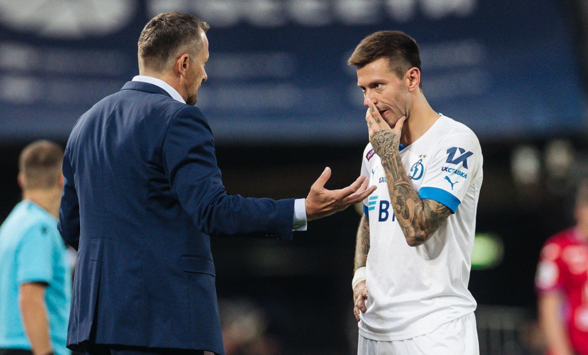    Йоканович раскритиковал рефери. Фото: ФК "Динамо"