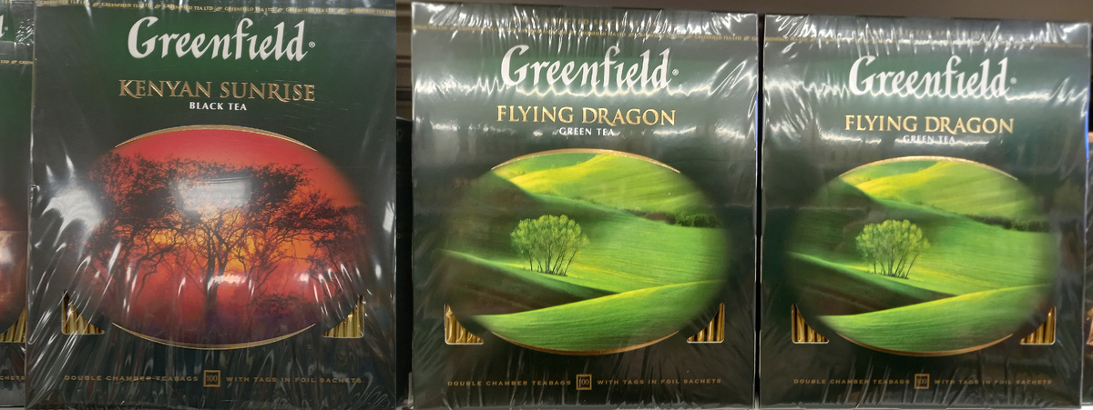 Чай «Greenfield» (фото автора)