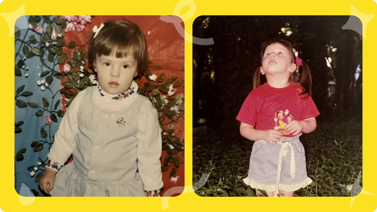 Ника в детстве 